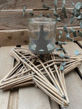 Willow Star Candle Holder - Two sizes available