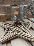 Willow Star Candle Holder - Two sizes available