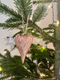 Small Hanging Wooden Heart