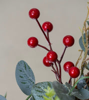 Red Berry & Eucalyptus Garland