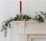 Red Berry & Eucalyptus Garland