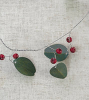 Winter Berry Beaded Garland