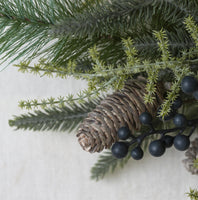 Blueberry and Fircone Large Wreath