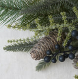 Blueberry and Fircone Large Wreath