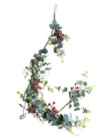 Red Berry & Eucalyptus Garland