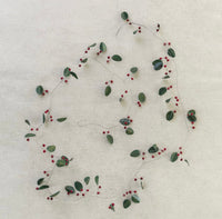 Winter Berry Beaded Garland