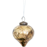 Small Gold Glass Decoration