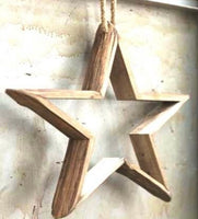 Rustic Wooden Star