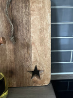 Wooden Star Chopping Board