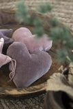 Dusky Violet Velvet Heart