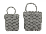 Pair of Baskets in Verte