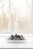 Snowberry Night Light Candle Holder