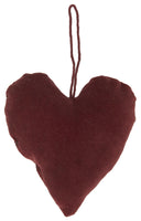 Red Rose Velvet Heart