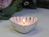 Old French Baking Form Heart Tealight Holder