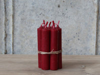 Bundle of Candles - Deep Red