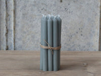 Bundle of Taper Candles - Grey