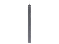 Bundle of Taper Candles - Coal