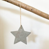 Simple Scandi Cement Star - Two Sizes Available