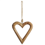 Rustic Wooden Heart Hanger