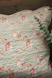 Vintage Ditsy Floral Quilted Cushion