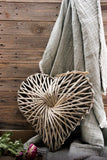 Rustic Woven Large Willow Heart