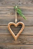 Rustic Wooden Heart Hanger