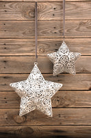 Large Zinc Filigree Star