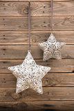 Large Zinc Filigree Star