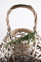 Sennen Willow Basket Lantern