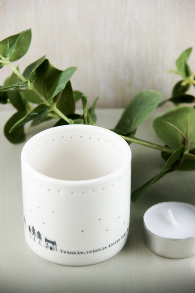 Twinkle Twinkle Ceramic Tealight