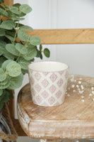 Set of Three Patterned Mini Planters