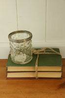 Small Clear Star Twinkly Candle Holder