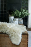 Faux Fur Sheepskin - Natural