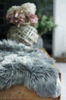 Faux Fur Sheepskin - Smoke