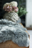 Faux Fur Sheepskin - Smoke