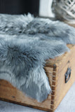 Faux Fur Sheepskin - Smoke