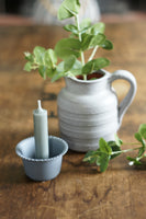 Simplicity Zinc Candle Pot