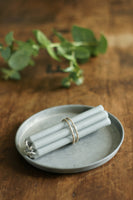 Bundle of Taper Candles - Grey