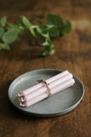 Bundle of Taper Candles - Rose