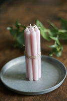 Bundle of Taper Candles - Rose