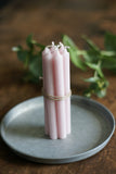 Bundle of Taper Candles - Rose