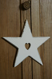 Large Shaker Star in White