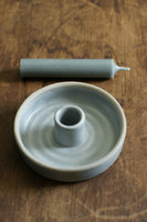 Grey Ceramic Nordic Candlestick