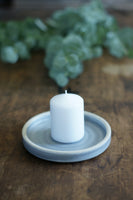 Rustic Grey Candle Tray