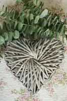 Rustic Woven Willow Heart