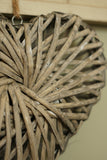 Rustic Woven Willow Heart