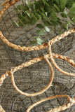 Pair of Rustic Zinc Baskets