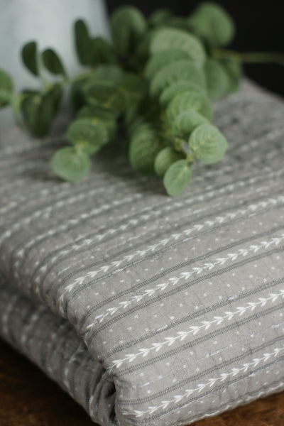 Grey Hygge Style Quilt