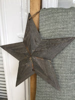 Distressed Grey Wooden Barn Star