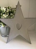 Large Shaker Star in Grey